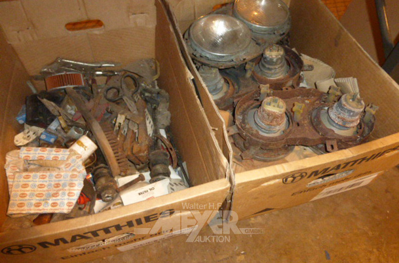 großer Posten NSU u. KFZ-Ersatzteile: