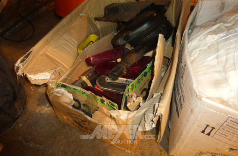 großer Posten NSU u. KFZ-Ersatzteile: