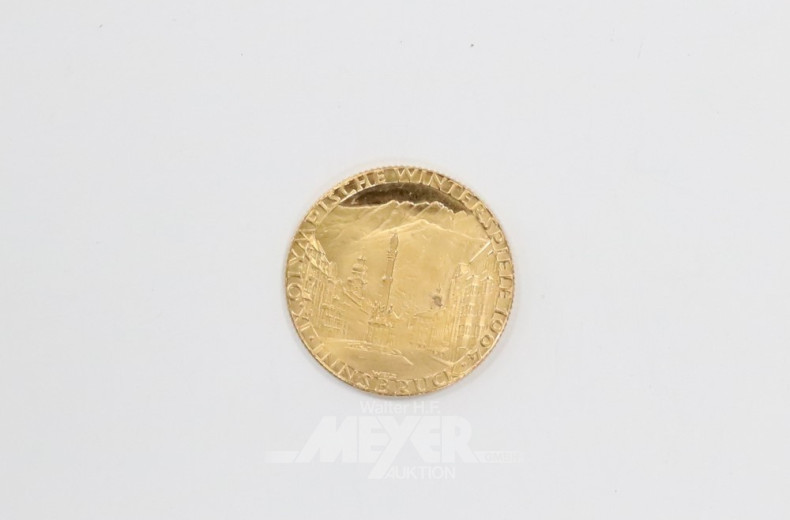 Gedenkmedaille, IX Olymp. Winterspiele,