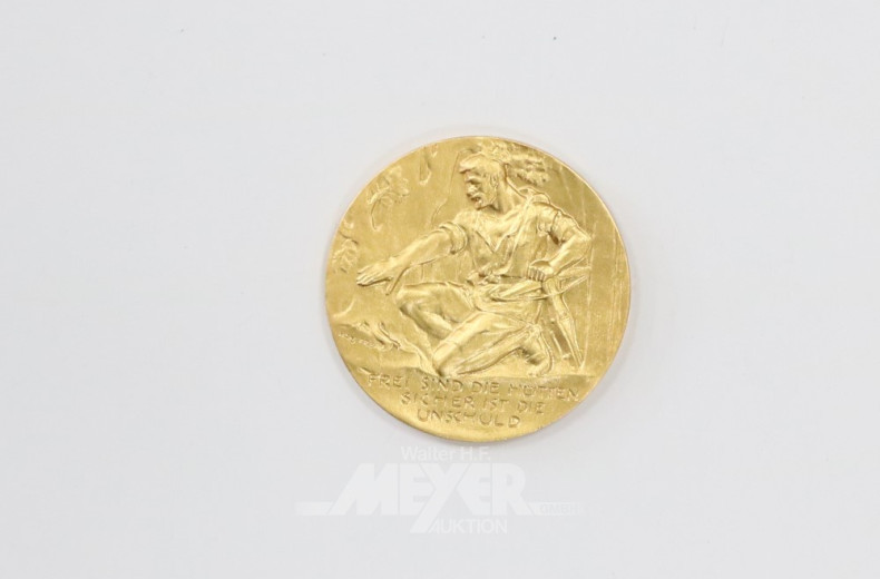 Gold-Schützenmedaille 1952,