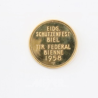 Gold-Schützenmedaille 1958,