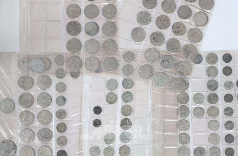 Album mit antiken Münzen, Dänemark,