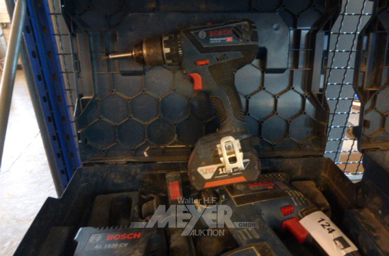 Akku-Bohrschrauber und Akku-Bohrhammer