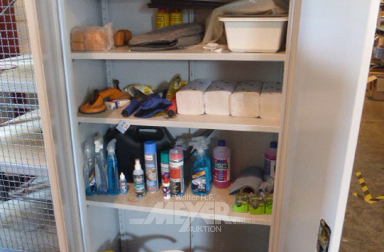 Metall-Magazinschrank, 2-türig,