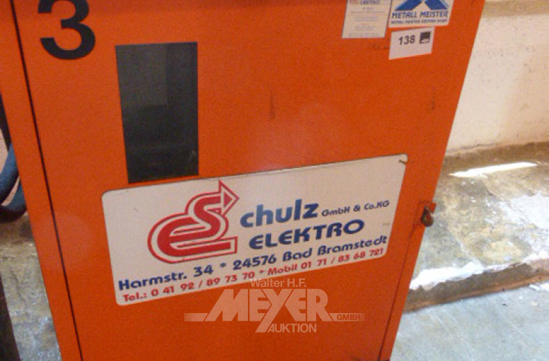 Kraftstromverteiler-Schrank