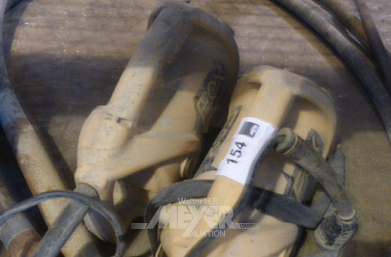 2 Beton-Innenrüttler mit Flasche