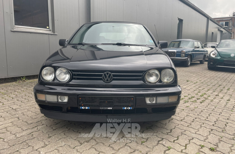 VOLKSWAGEN Golf III, Cabrio Karmann,