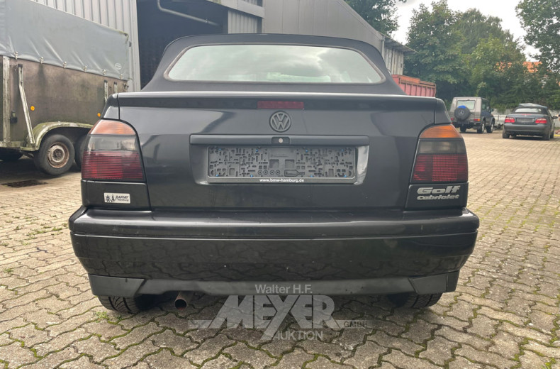 VOLKSWAGEN Golf III, Cabrio Karmann,
