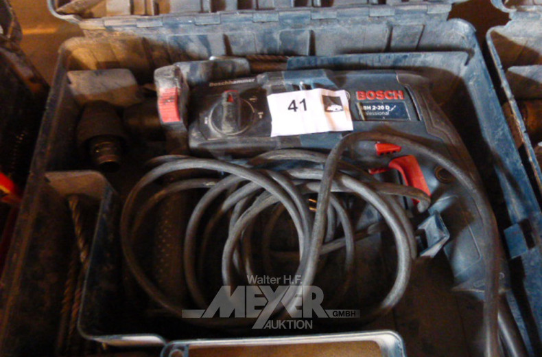 Bohrhammer im Koffer