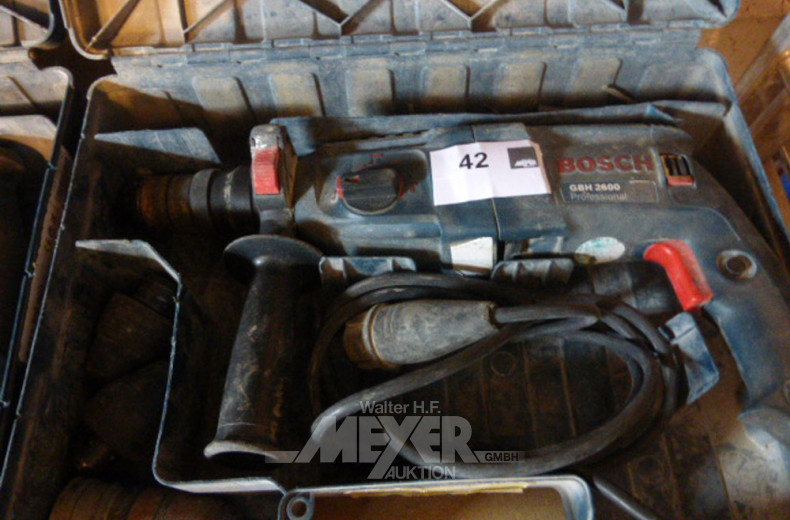 Bohrhammer im Koffer