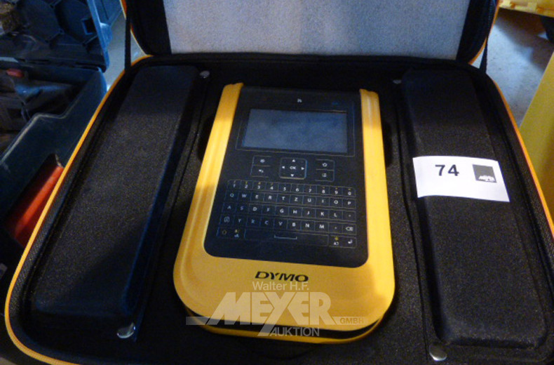 Beschriftungsgerät im Koffer