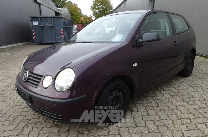 VOLKSWAGEN Polo 9n, Aubergine metallic,