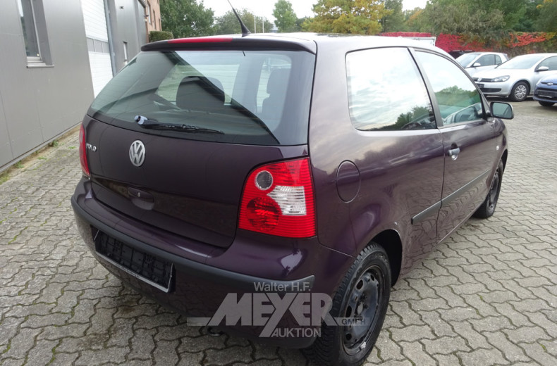 VOLKSWAGEN Polo 9n, Aubergine metallic,