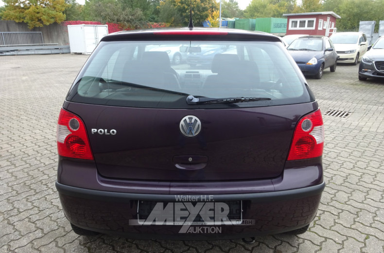 VOLKSWAGEN Polo 9n, Aubergine metallic,