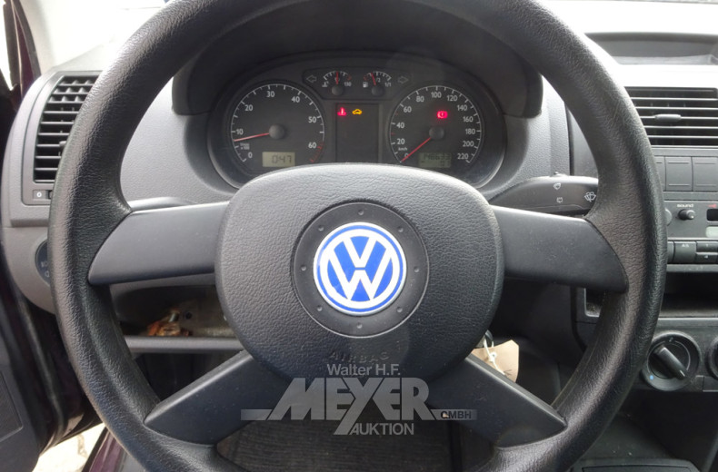 VOLKSWAGEN Polo 9n, Aubergine metallic,