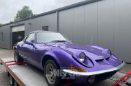 Opel GT A-L, violett, teilzerlegt