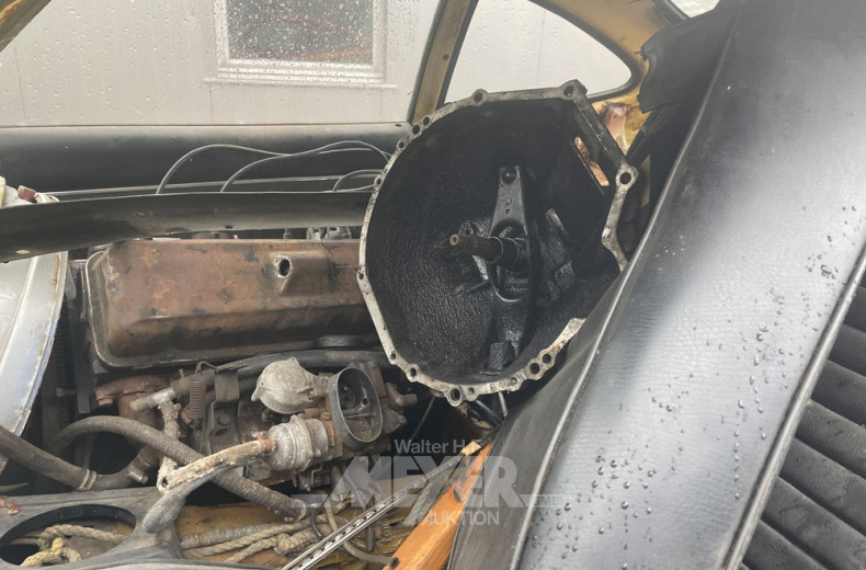 Opel GT A-L, orange-gelb, teilzerlegt,