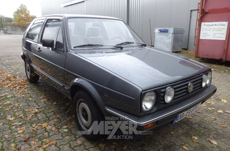 VOLKSWAGEN Golf II Automatik, grau,