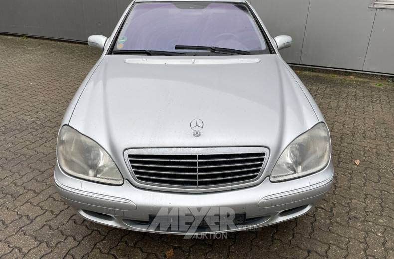 MERCEDES-BENZ W220 S400cdi, silber,