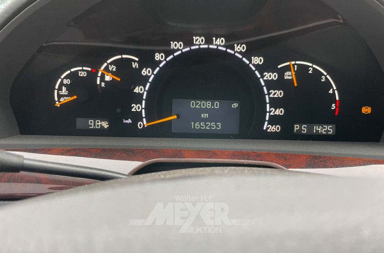 MERCEDES-BENZ W220 S400cdi, silber,