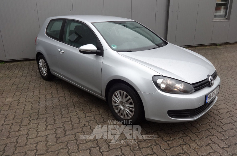 VOLKSWAGEN Golf VI, silber,