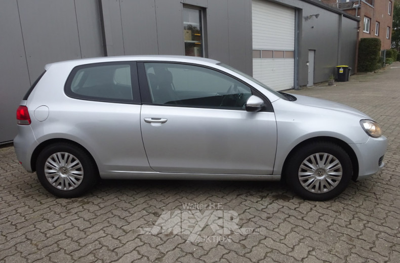 VOLKSWAGEN Golf VI, silber,