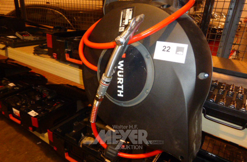 Druckluft-Schlauchaufrollgerät