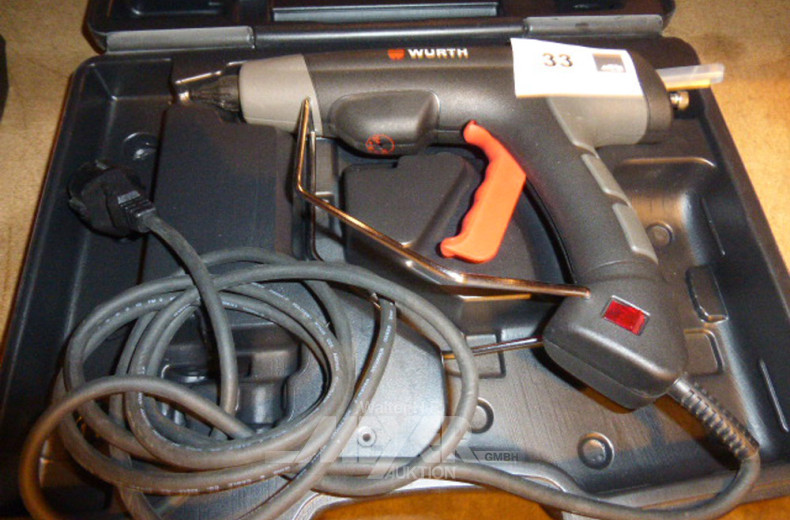 gr. Klebepistole im Koffer