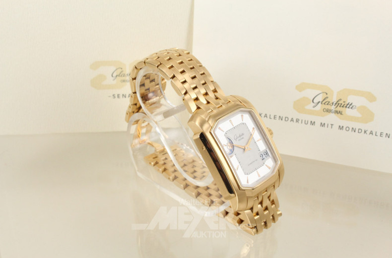 Herrenarmbanduhr, Glashutte, Senator