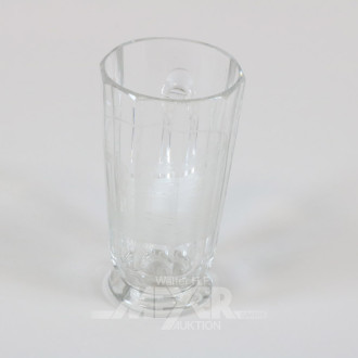 Mess-Henkelglas, Karlsbad, Höhe: 12 cm