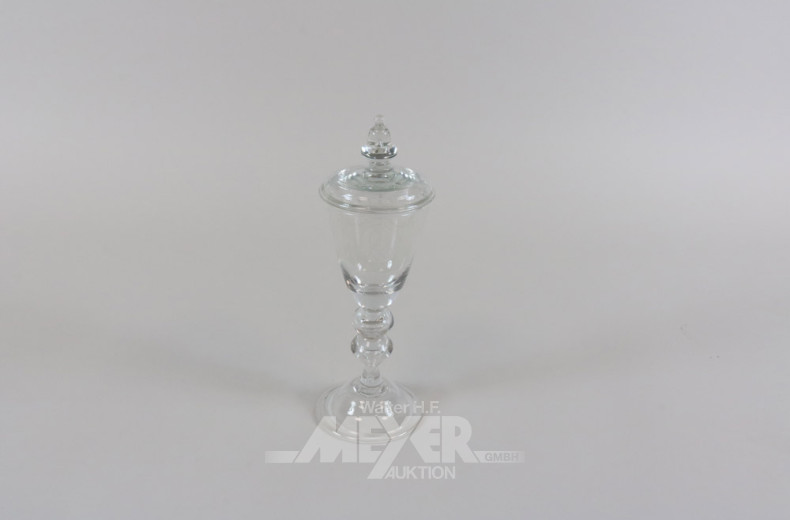 Kristall-Deckelpokal