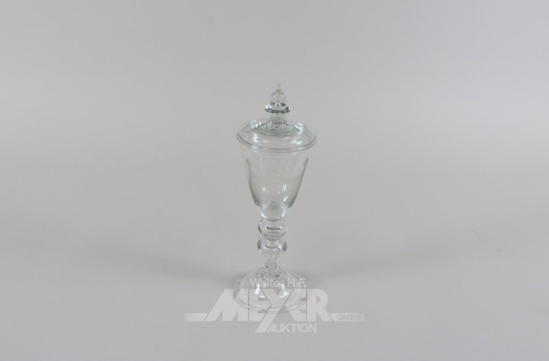 Kristall-Deckelpokal