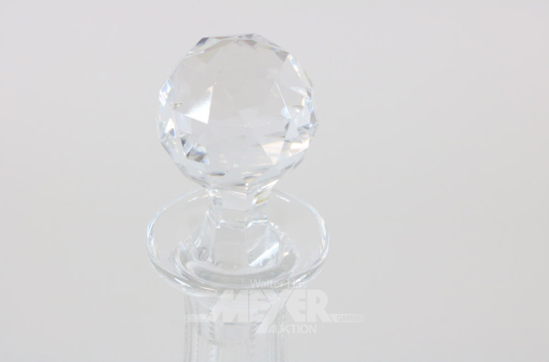 Paar Kristall-Karaffen