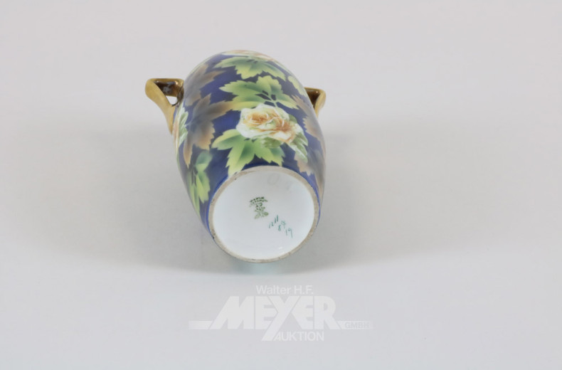 Porz.-Henkelvase, C.T. Altwasser,