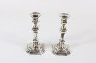 Paar Kerzenleuchter, 925er Silber,