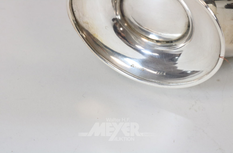 Henkelkanne, 835er Silber,