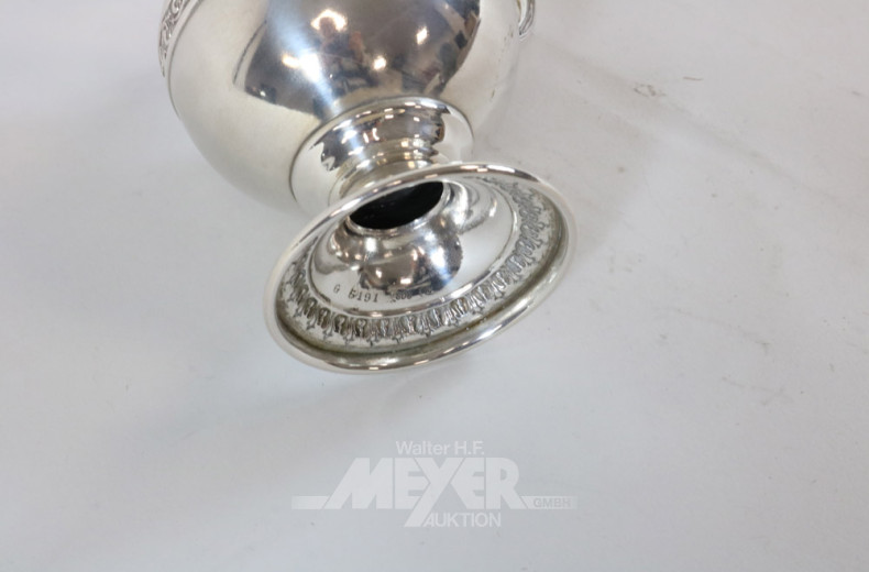 Rahmkännchen, 800er Silber