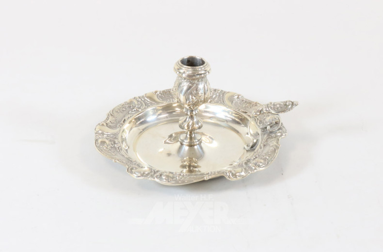Kerzenleuchter, 800er Silber