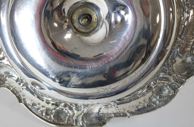 Kerzenleuchter, 800er Silber