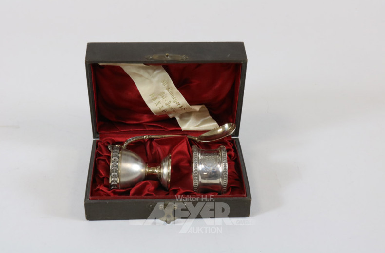 Set, 800er Silber, best. aus: