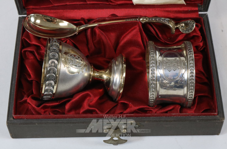 Set, 800er Silber, best. aus: