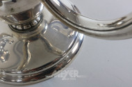 Paar Kerzenleuchter, 830er Silber,