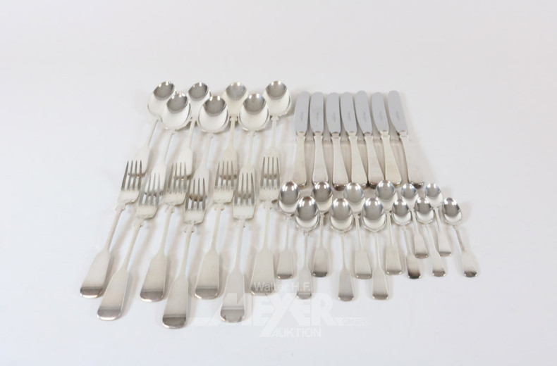 Essbesteck, 925er Sterl. Silber,