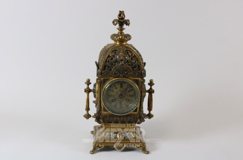 Kamin-Tischuhr LENZKIRCH um 1900