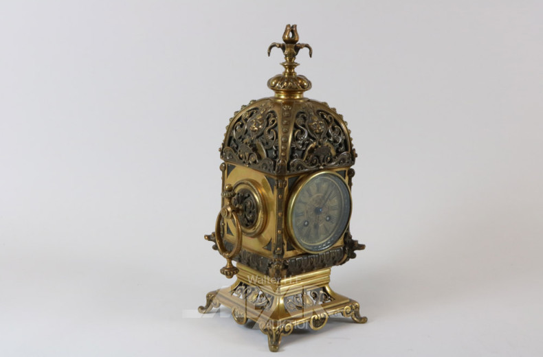 Kamin-Tischuhr LENZKIRCH um 1900