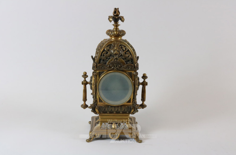 Kamin-Tischuhr LENZKIRCH um 1900