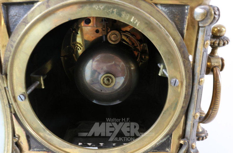 Kamin-Tischuhr LENZKIRCH um 1900