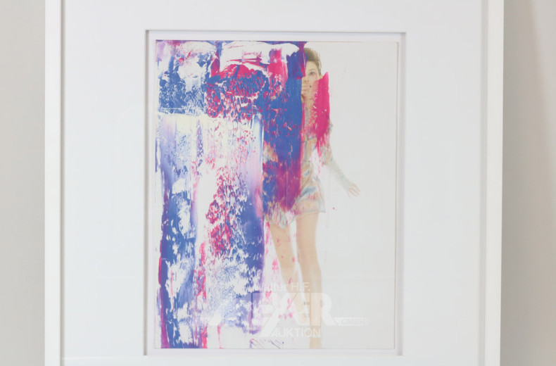 modernes Bild ''Jumping Girl'',