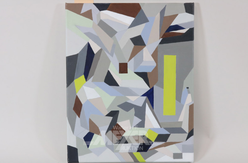 abstraktes Bild, geometrische Formen,