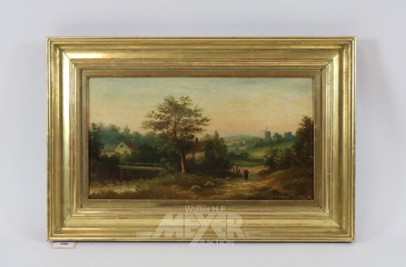 Gemälde ''Romantische Landschaft